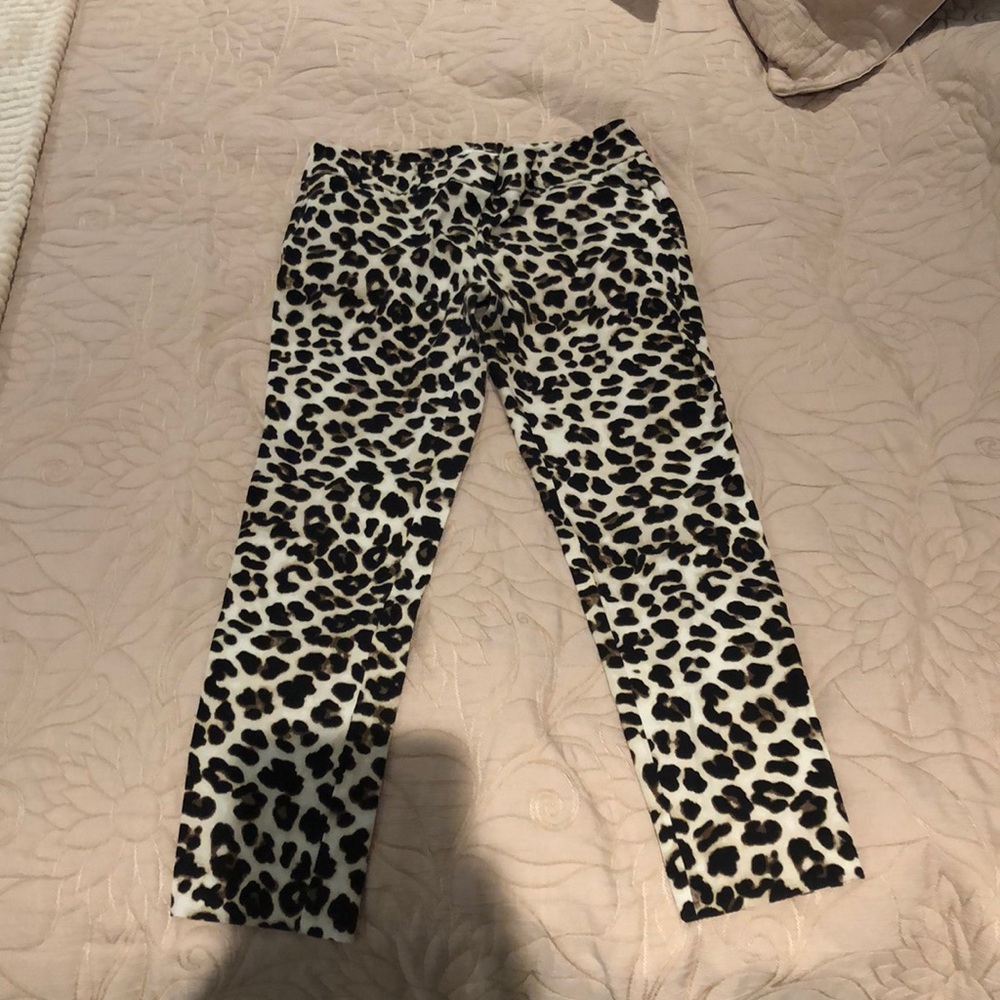 NY& Co Cheetah Pants size 4
